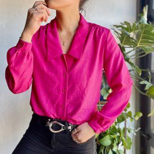 Vintage | Pendleton Sophisticates Pink Blouse